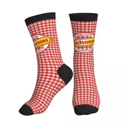 Cochonou-calcetines con estampado divertido para hombre y mujer, calcetín Unisex de estilo callejero, ideal para senderismo, Invierno