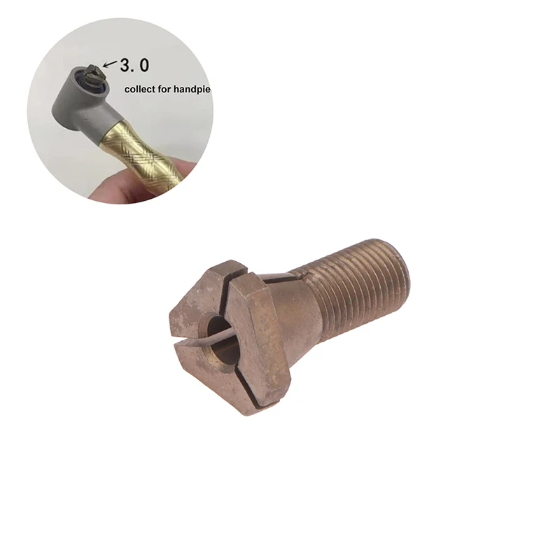 3.175mm 90 Degree Angle Core Collet - Electric Elbow Adapter for Multi-Function Grinder&Polisher, Precision Hand Piece Accessory