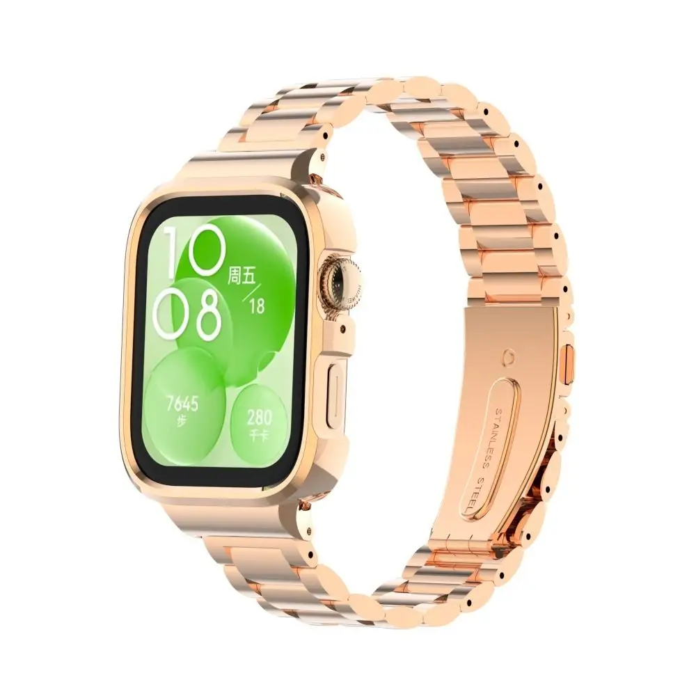 Сменный металлический ремешок для часов, гибкий металлический ремешок, модный ремешок для смарт-часов, браслет для часов HUAWEI Watch Fit3