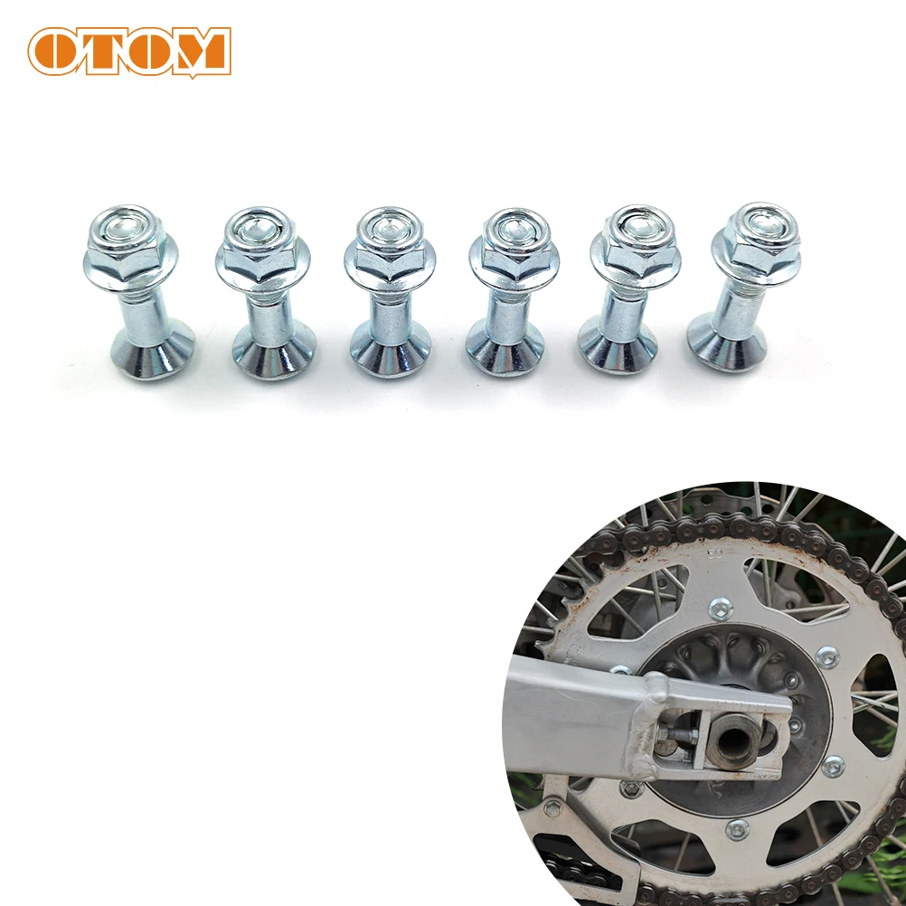 OTOM Motorcycle M8 Universal Sprocket Bolts Screw Galvanized Nut Cover Plugs For KTM YAMAHA SUZUKI HONDA KAWASAKI CRF KXF RMZ YZ