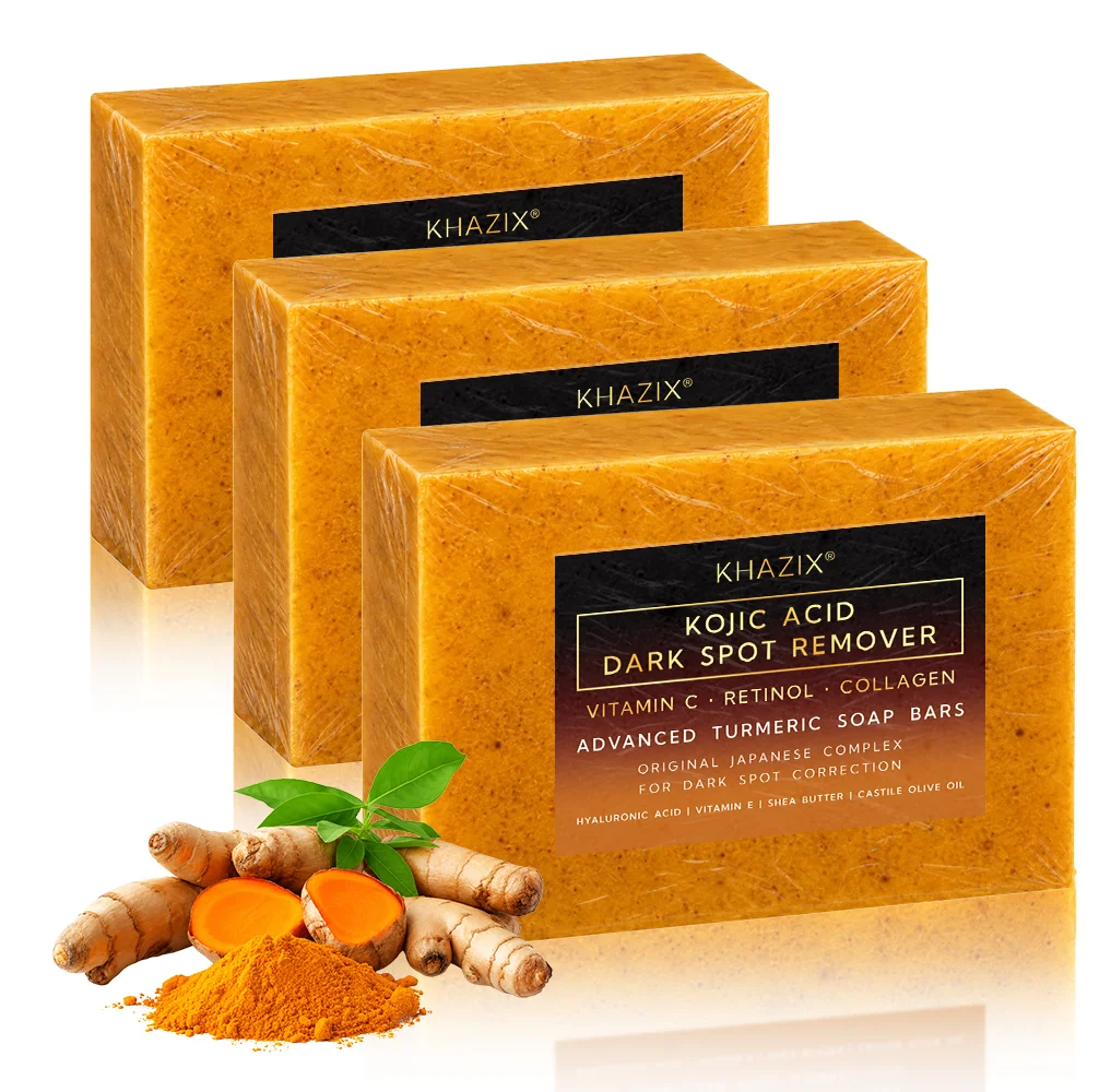 Turmeric Kojic Acid Hand Wash Soap Bar Gentle Cleansing Moisturizing Soap for Daily Hand Care