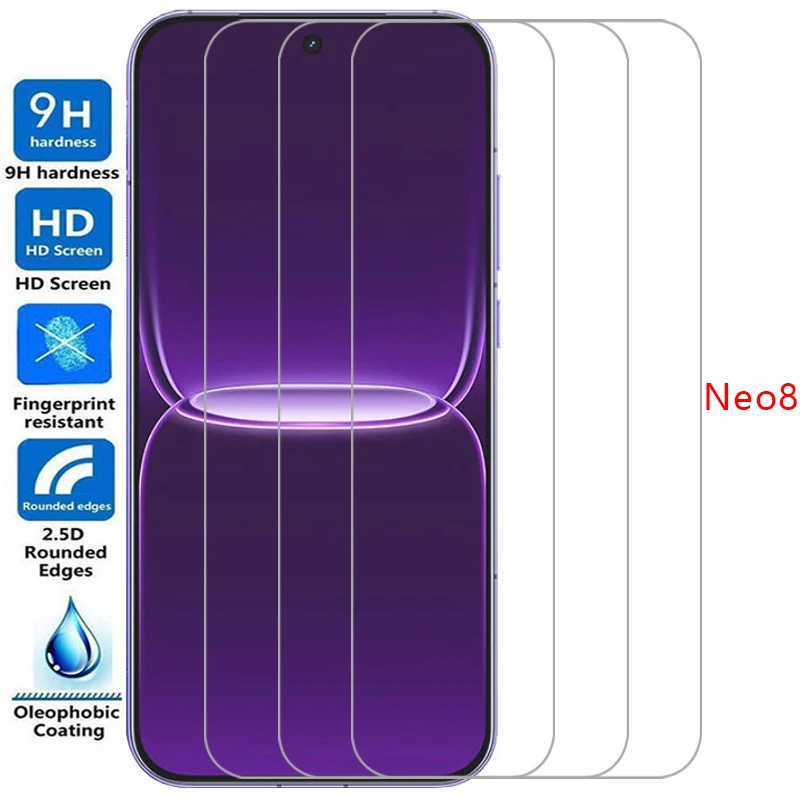 Screen Protector for Realme Neo8 Protective Tempered Glass on RealmeNeo RealmeNeo8 Neo 8 5G Film Realmi Reali Relme GT GTNeo8