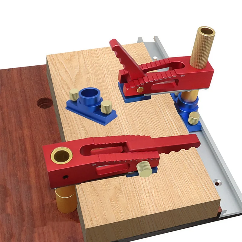 แคลมป์ยึดแบบตั้งโต๊ะ L74A สำหรับงานไม้ - แคลมป์ยึดแบบ T-Track ปรับได้ ยึดแน่น ขนาด 19 มม.