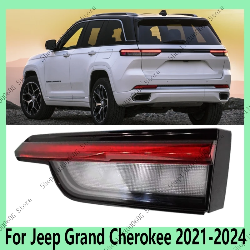 For Jeep Grand Cherokee 2021 2022 2023 2024 Auto Accessories Rear Inner Tail Light Assembly Turn Signal Brake Warning Light
