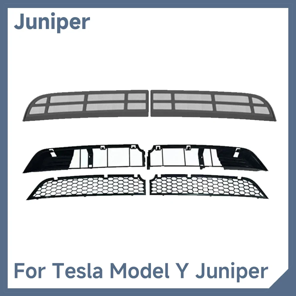 For Tesla Model Y Juniper Accessories Lower Bumper Anti Insect Net Air Conditioning Inlet Net for Model Y Juniper 2025 2026