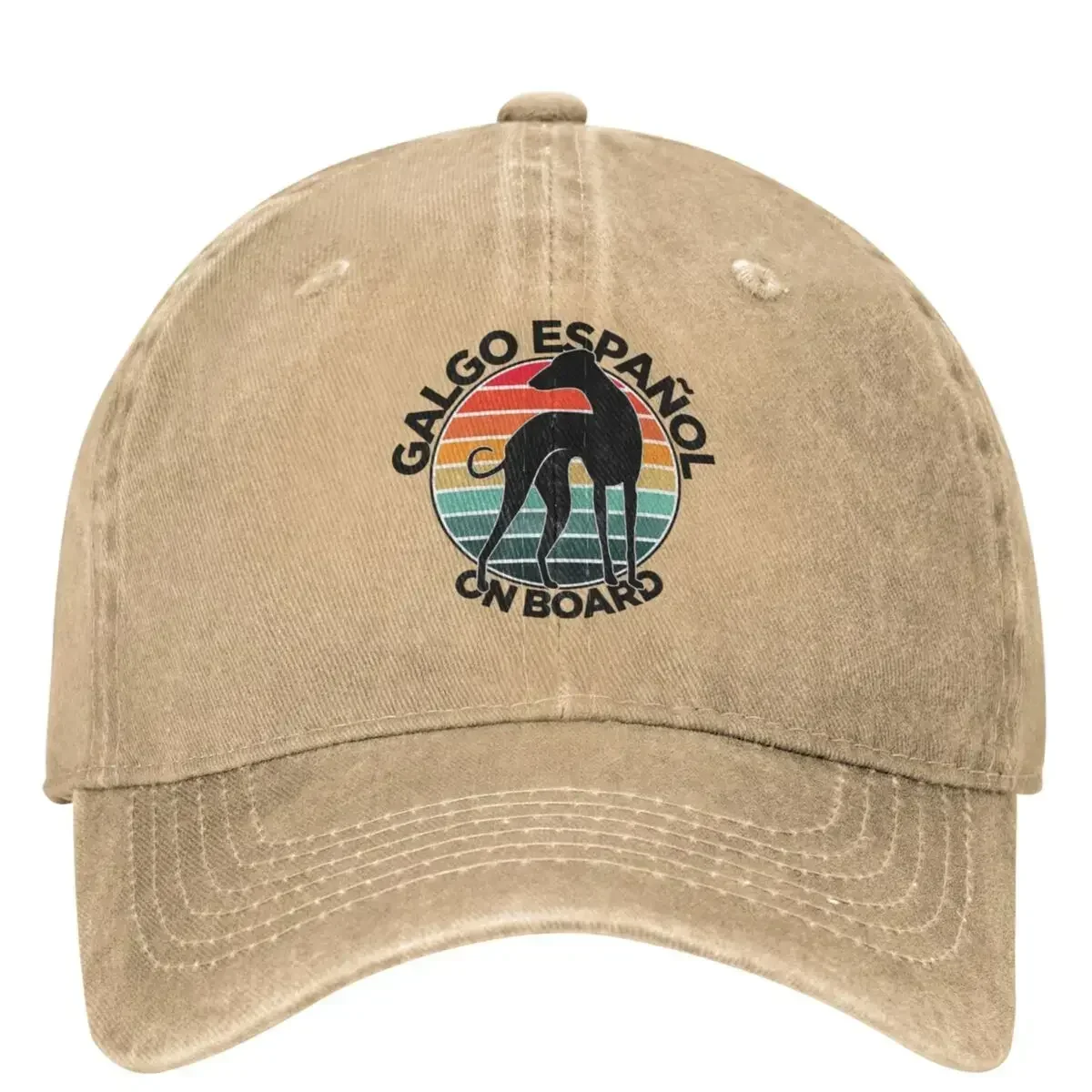 novo-bone-de-beisebol-galgo-on-board-com-estampa-de-cachorro-casual-unissex-lavado-estilo-trucker-respiravel-personalizavel-diy-para-caca-e-acampamento