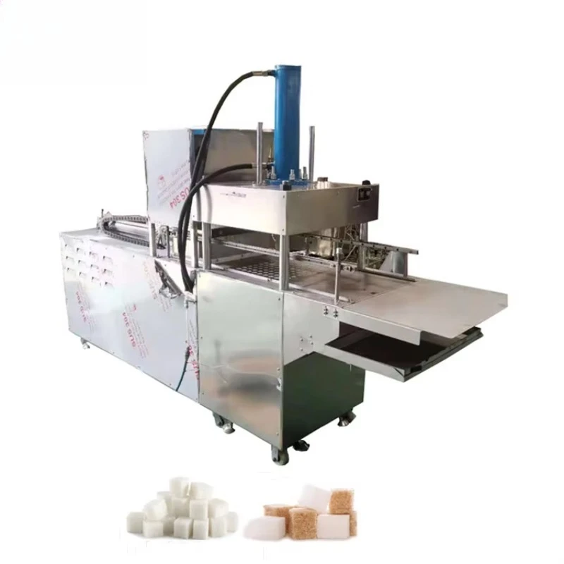 Professional Manufacturer 304 Stainless Steel Mung Bean Cake Forming Machines Automatic Cube Sugar Molding Machine Customized