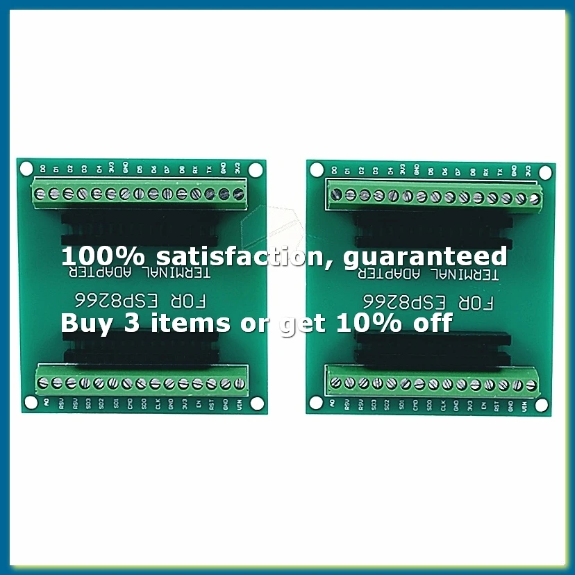 2PCS ESP8266 Breakout Board GPIO 1 Into 2 for ESP8266 ESP-12E NodeMCU Development Board-DTD2