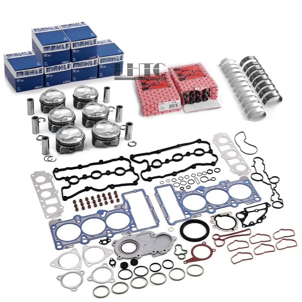 3.0TFSI EA837 CRE CTD Engine Piston Gaskets Overhaul Rebuild Kit For Audi A6 allroad (C7) A7 (4GF) A8 (D4) S4 S5 B8 Q7 (4M)