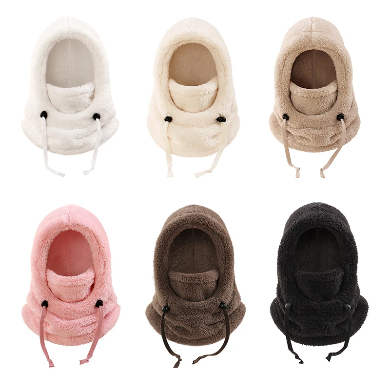 Зимняя детская шапка-балаклава 3в1