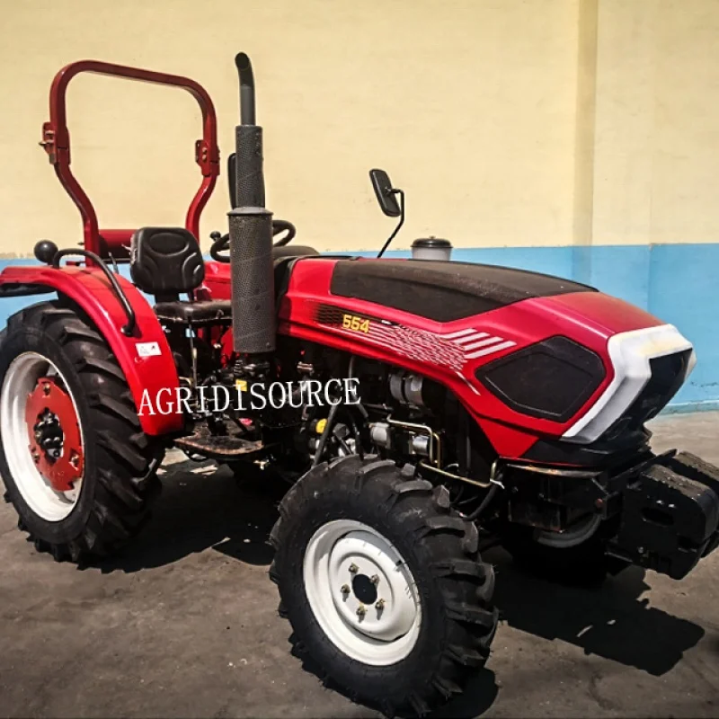 durable：Chinese suppliers diyuan 4 Wheel 55HP 554 Agricultural Tractor for Sale