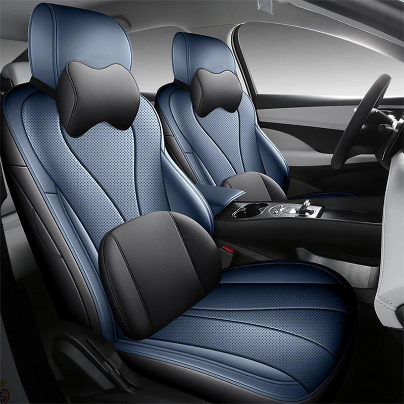 Full Set Custom Fit Car Seat Covers For BYD Sealion 6 EV 2025 Waterproof Leather Cushion Seat Protective Decoration Accessories