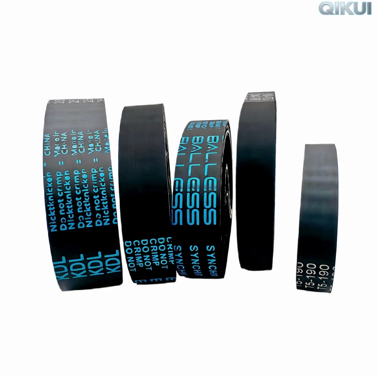 T5 Type Closed Loop Rubber Timing Belt Perimeter 360 365 370 375 385 390 395 400 480mm Width 6-20mm CNC Drive Transmission Belt