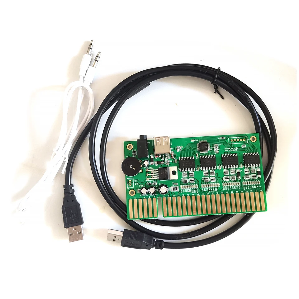 ケーブル付きUSBコンバーターボード,2プレーヤーアーケード用の28ピン