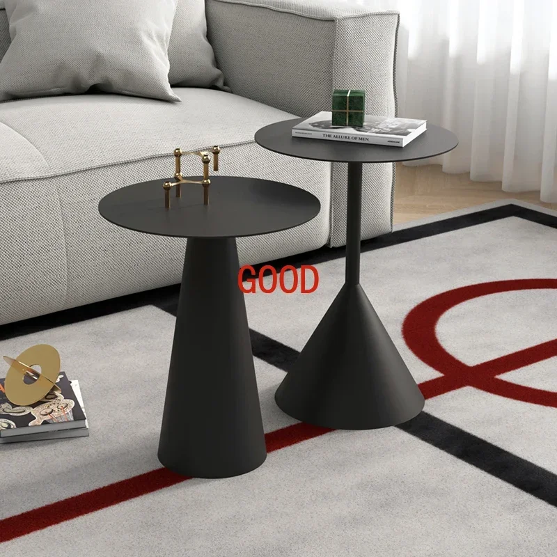 Lato letto carino tavolino nero mini console centro fiore tavolino soggiorno Tavolini Da Salotto mobili per la casa