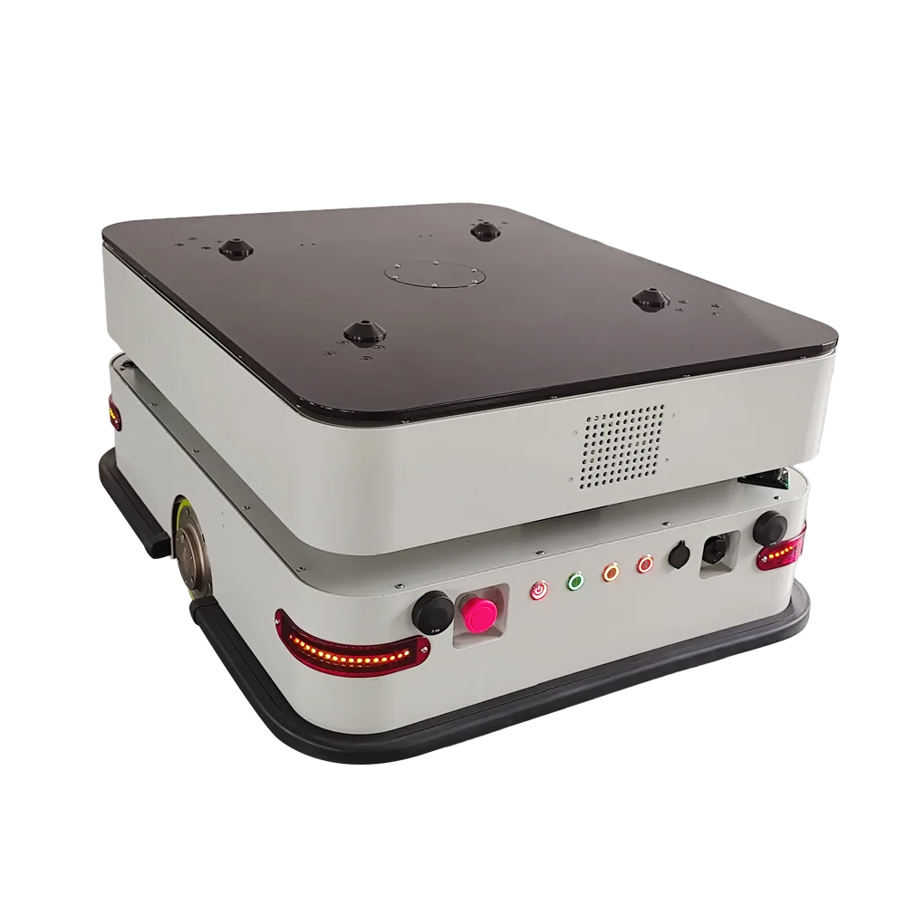 TZBOT Manufacture 1000KG Load Capacity SLAM Jacking Up AGV Amr Robot For Factory Material Handling