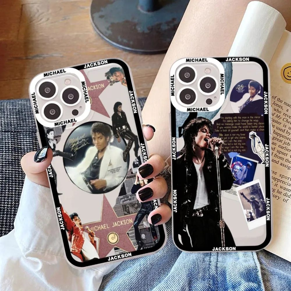 Michael Jackson Legendary Singer Phone Case For Samsung S 20 S 21 S 22 S 23 lite plus ultra Mobile Cover