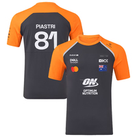 Racing Team Replica Jerseys 2025 Lando Norris Oscar Piastri T-Shirt Men New Summer Women Short Sleeve Tops Children