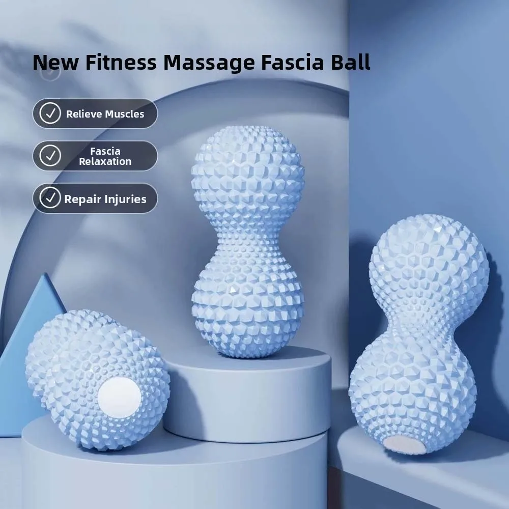 

Muscle Relaxation EVA Peanut Massage Ball PP Portable Muscle Relaxation Ball Creative Solid Color Convex Point Neck Roller Women