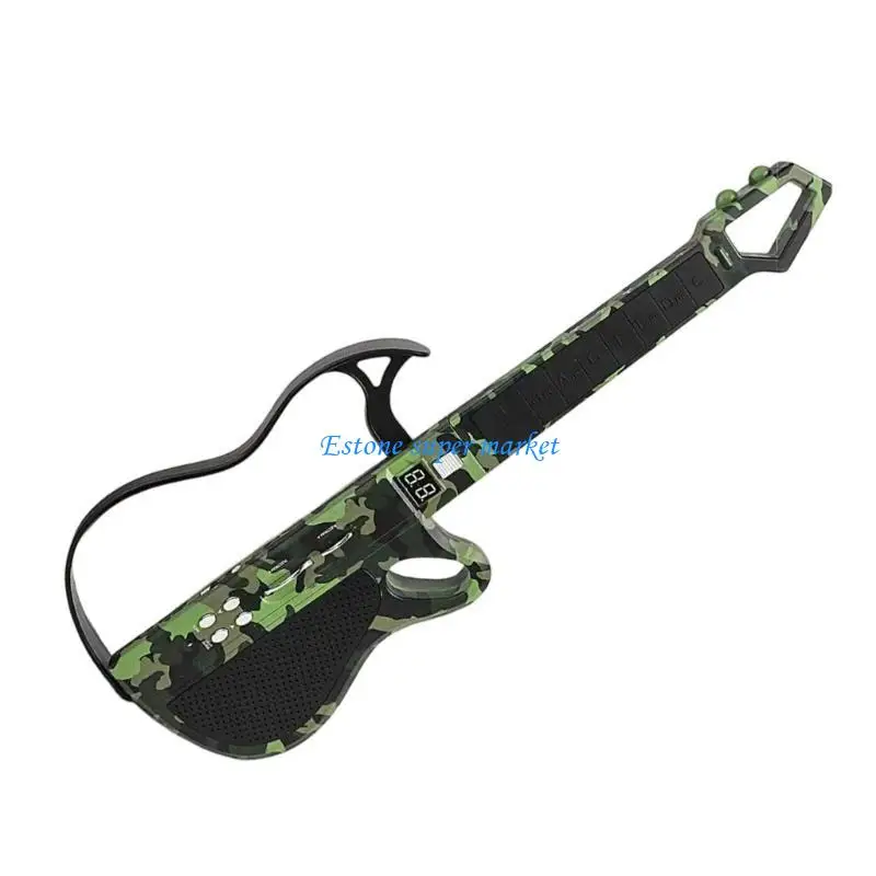

090B Interactive Music Learning Stringless Guitar Toy for Children Musical Instrument Educational Learning Toy for Homeschool