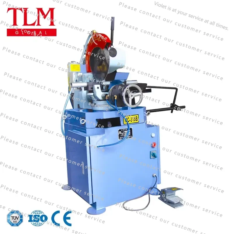 MC‑315B Semi‑automatic Metal Cutting Cold Saw Machine High Precision For Steel Tube Solid Bar Cutting Application