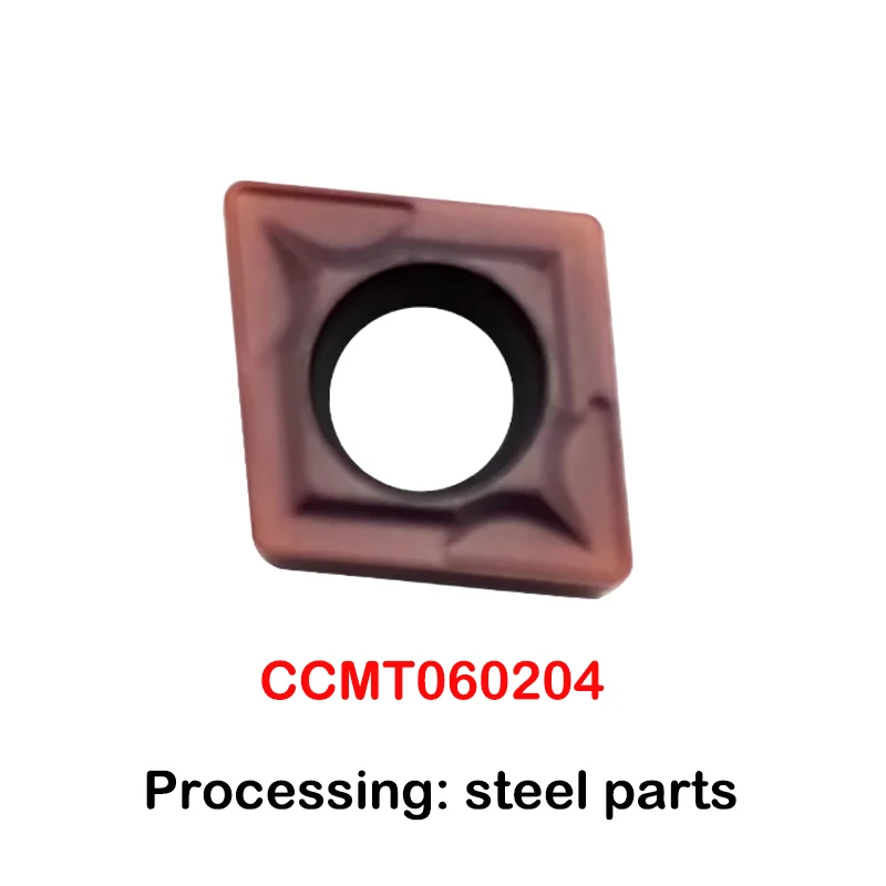 

10PCS CNC 80 ° Insert Diamond Inner Hole Cutter Grain Carbide Inserts CCMT 060204 CCMT 09T304 Boring Turning Tool