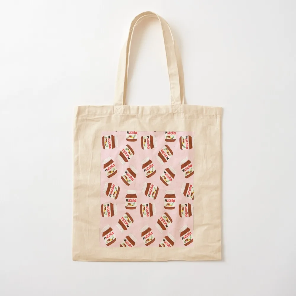Nutella Forever Scatter Pink Tote Bag Women's tote bag shopper bag women Women bags