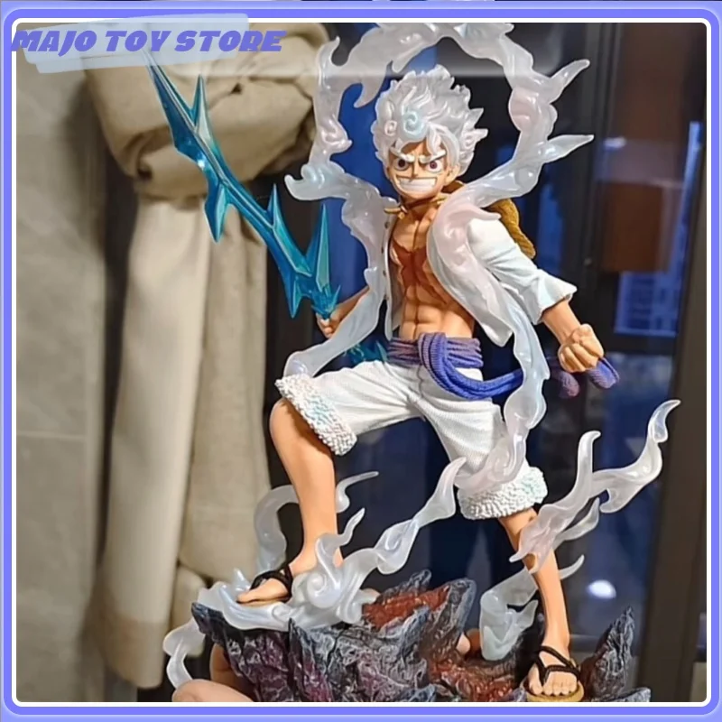 

One Piece Gk Monkey.d.lully Pvc Anime Peripheral Figure Lx Lightning 5th Gear Resonance Decoration Anime Surrounding Doll Gift