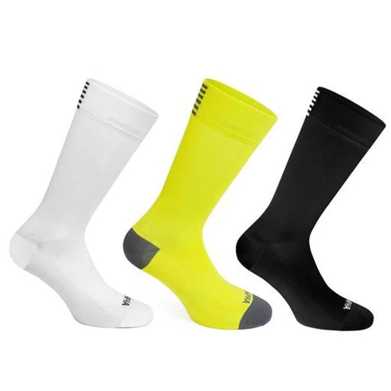 Unisex Outdoor Cycling Socks Nylon Material Compression Sport  Bikes Socks