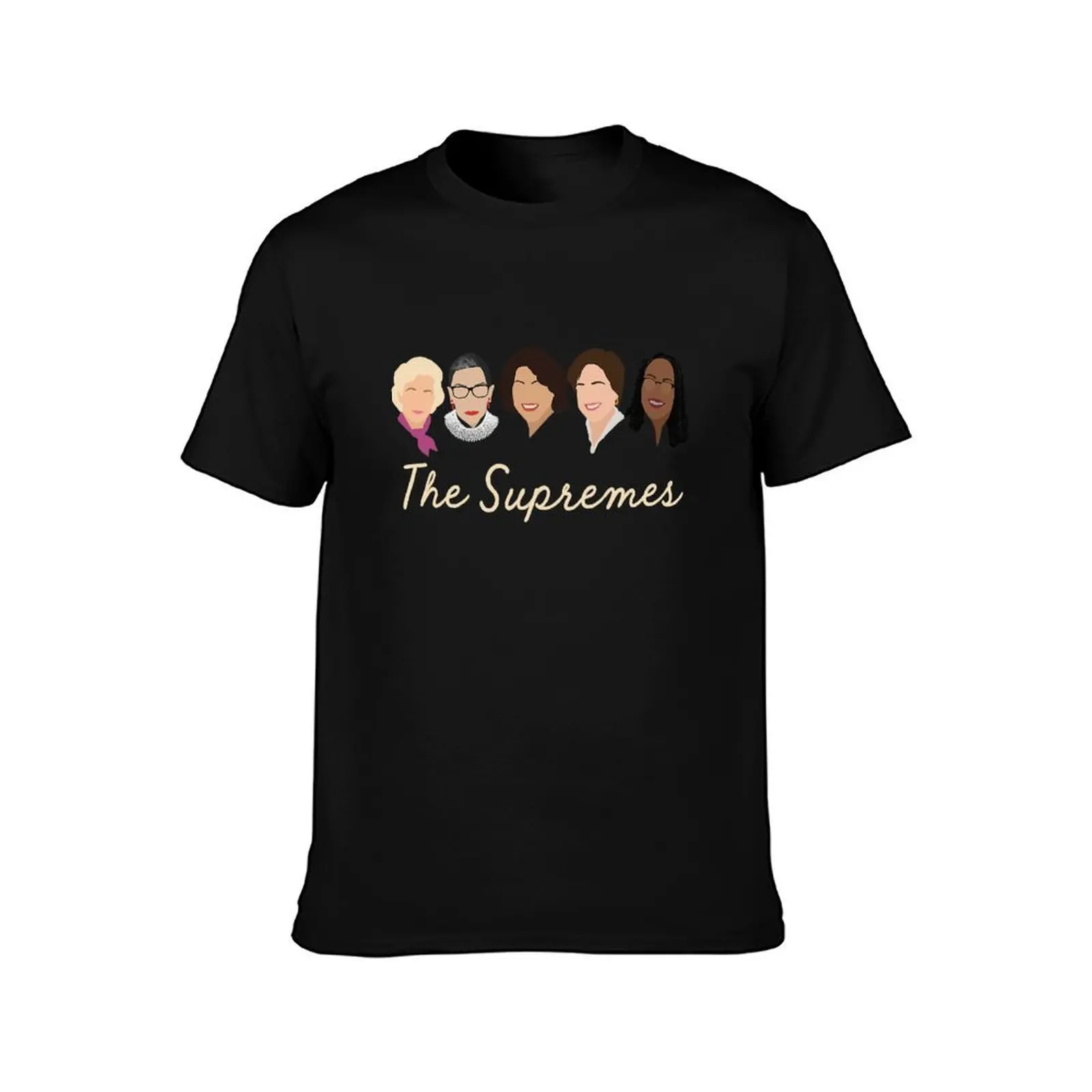 THE SUPREMES Ketanji Brown Jackson SCOTUS RBG Sotomayor Meme T-Shirt Casual Simple Design Short Sleeve Shirt T-Shirt