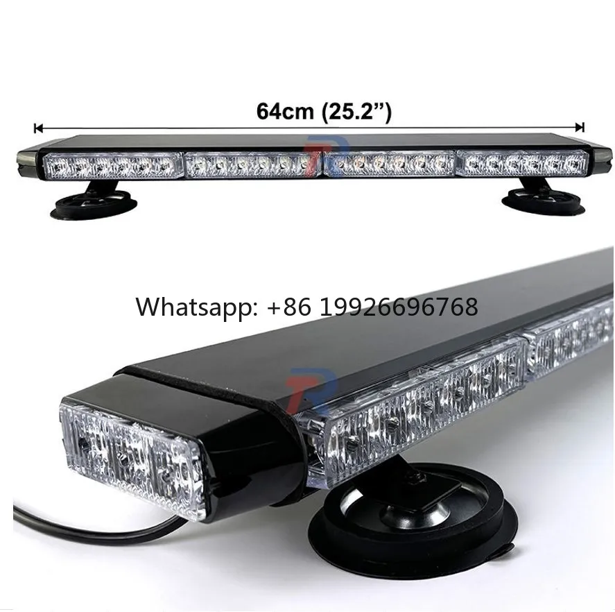 New Design Magnet Mount Emergency Recovery Roof Mount Led Strobe bar Light Truck Car  Strobe Light bar Flash Beacon bar