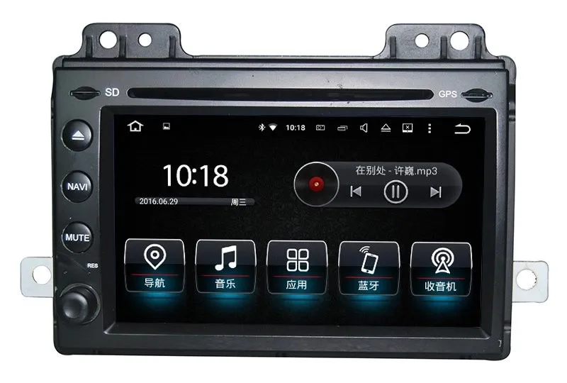 ODTOPCAR Hualingan Land Rover Freelander 1 Radio Android Head Unit Bluetooth 7.0 Inch TouchScreen Car Stereo Upgrade Car GPS Aft