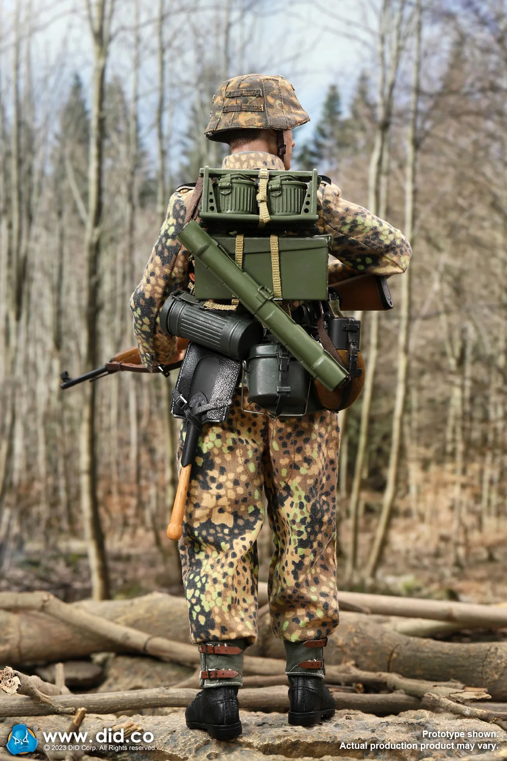 DID D80171 1/6 Seria II Wojny Światowej Żołnierz G43 Karabin Pancerny Strzelec MG42 Zestaw 12'' Figurka Akcji Męska Pełny Zestaw Model Dla Fanów Kolekcjonerskich