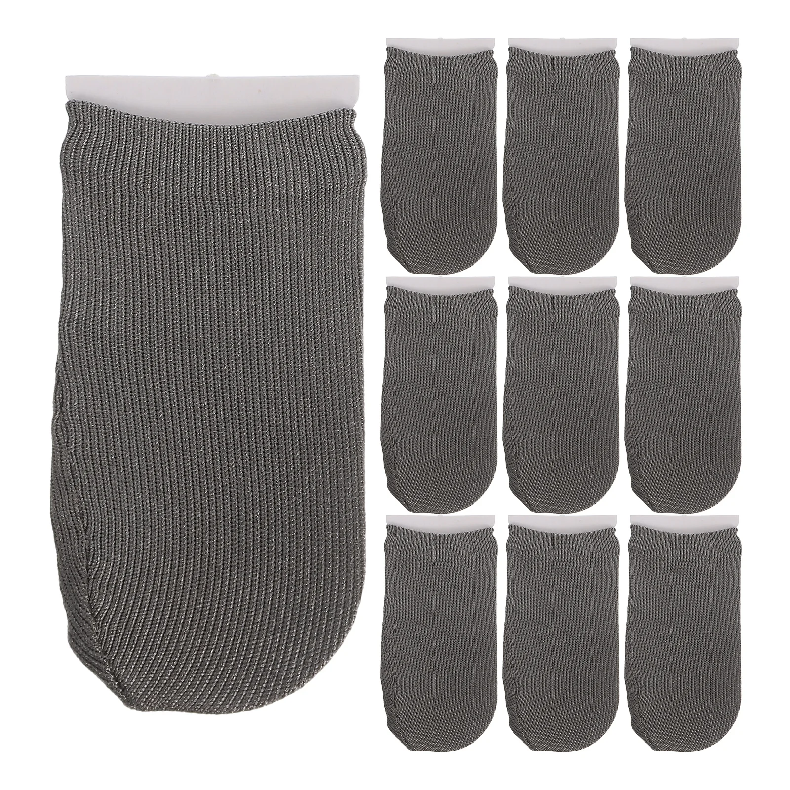 

10Pcs Game Finger Sleeve Premium Elastic Fiber Material Comfortable Fit for Mobile Gaming Sweat-Resistant Non-Slip Touchscreen