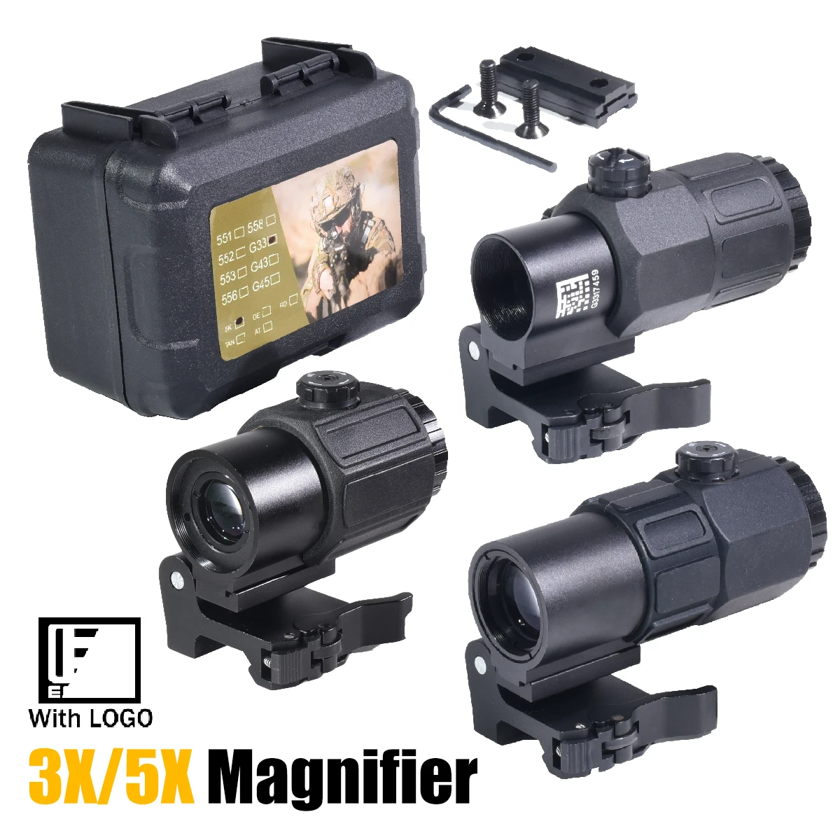 3X 5X Magnifier Ser…