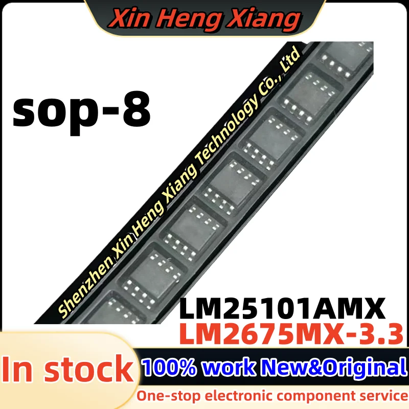 

(10pcs)LM25101AMX LM25101AM L25101AM L25101 LM2675M-3.3 LM2675MX-3.3 LM2675-3.3 2675M3.3 sop-8 Chipset