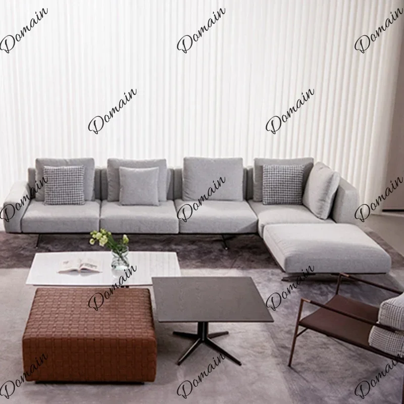 XX Leather Couch Living Room Sofas Minimalist Recliner Modern Living Room Sofas Gaming Replica Tumbonas Playa Postmodern Furnitu