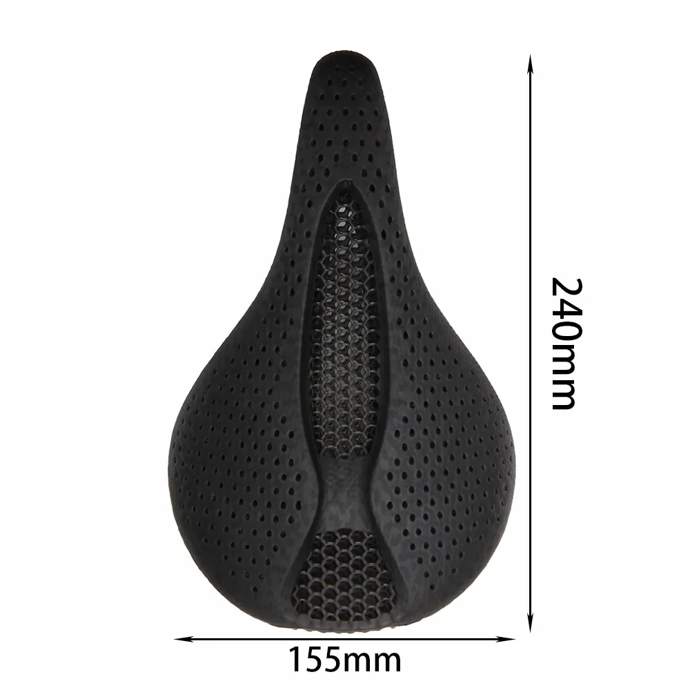 Ultralight Carbon 3D Printed Mtb Road Cushion Adult Bike Saddle