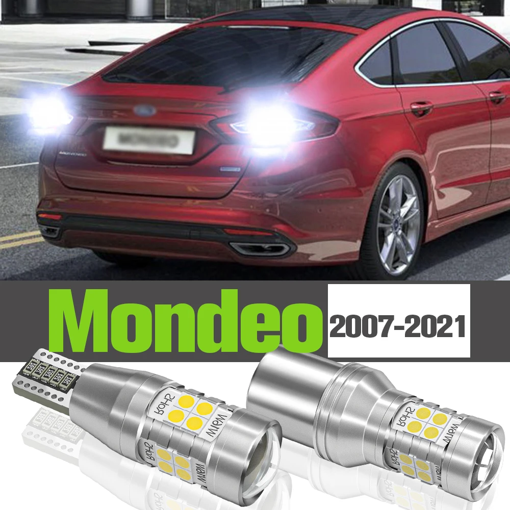 

2x LED Reverse Light Accessories Backup Lamp For Ford Mondeo 4 5 2007-2021 2008 2009 2010 2011 2012 2013 2014 2015 2016 2017