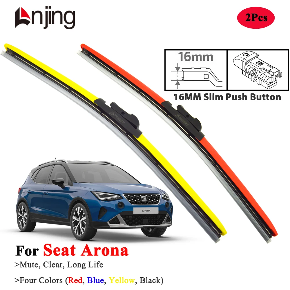 

LNJING Hybrid Wiper Blades For Seat Arona 2017-Now