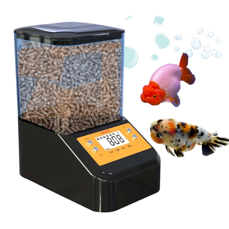 Aquarium Fish Koi - Máquina automática de alimentación para acuarios