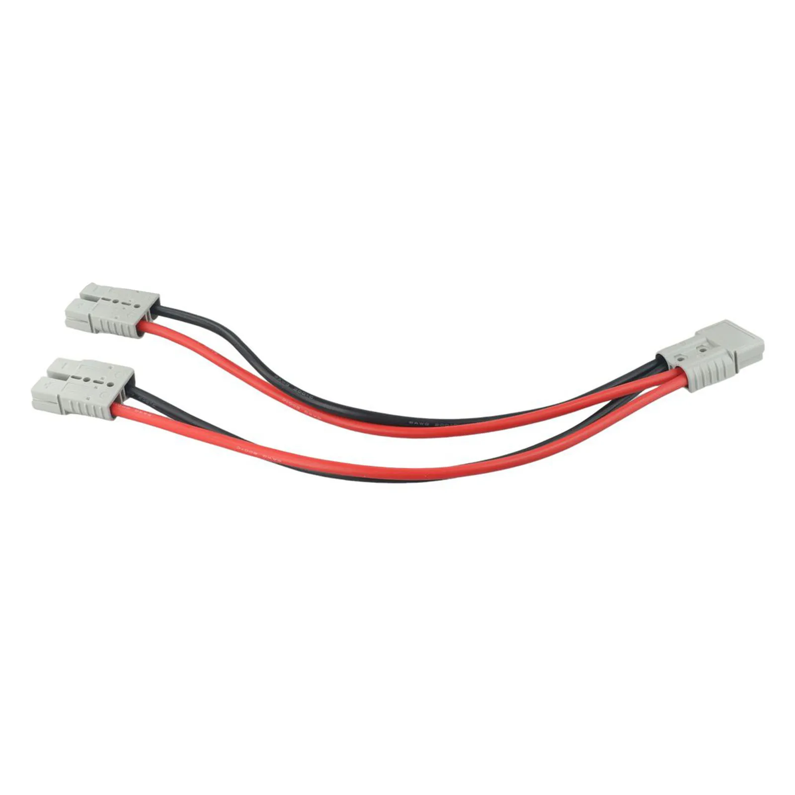 120A Polarity Protected Dual Y Adapter with 6AWG Cable for Safe High-Current Connections in RVs Boats and Buses