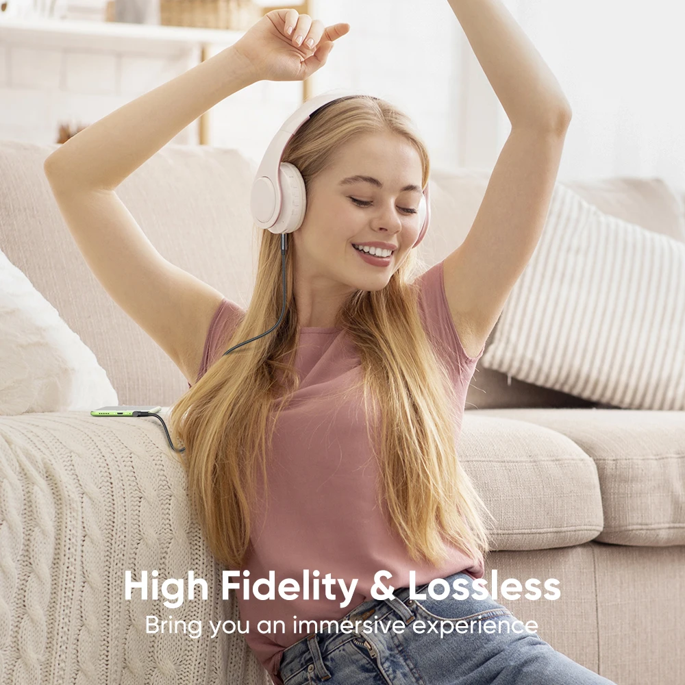 CableCreation 3.5 مللي متر TRRS AUX كابل ذكر إلى ذكر الصوت كابل ستيريو دعم ميكروفون المتكلم سماعات الفضة مطلي النحاس