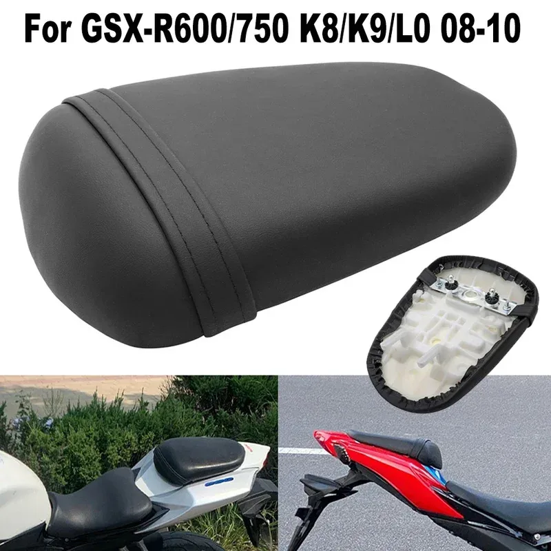 

For Suzuki GSX-R 600 750 K8 K9 L0 GSXR600 GSXR750 2008 2009 2010 Motorcycle Passenger Seat Cushion Rear Seat Assy Pillion