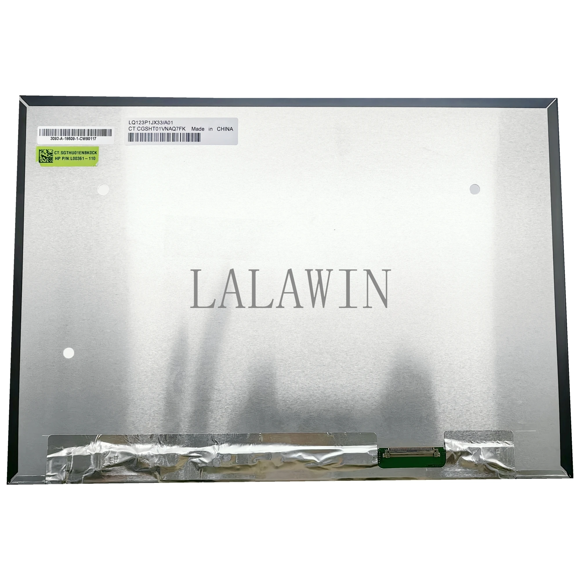 

LQ123P1JX33 A01 12.3 inch IPS 40 pins Laptop LCD screen Replacement Display Panel Matrix 2400x1600