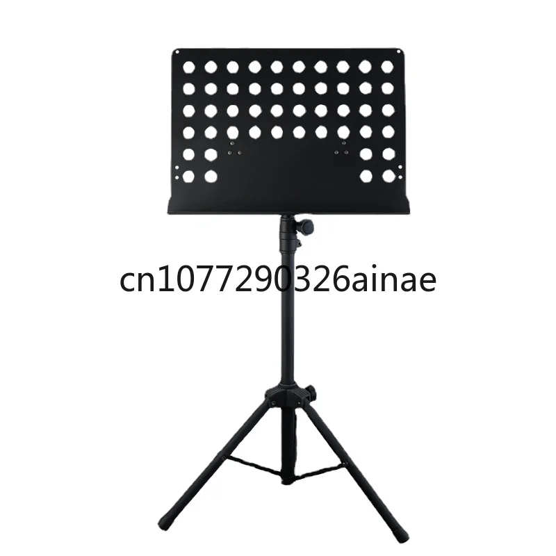 Mus-RM006 High-Grade Steel Tripod Musical Instrument Adjustable Command Frame Larger Music Stand