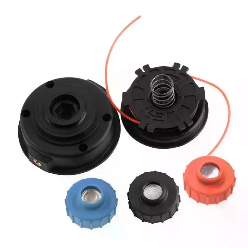 Replacement String Trimmer Head Kit Anti Jamming Line High Efficiency Fit HYPER TOUGH H2500 Models for Farm Grass Trimming