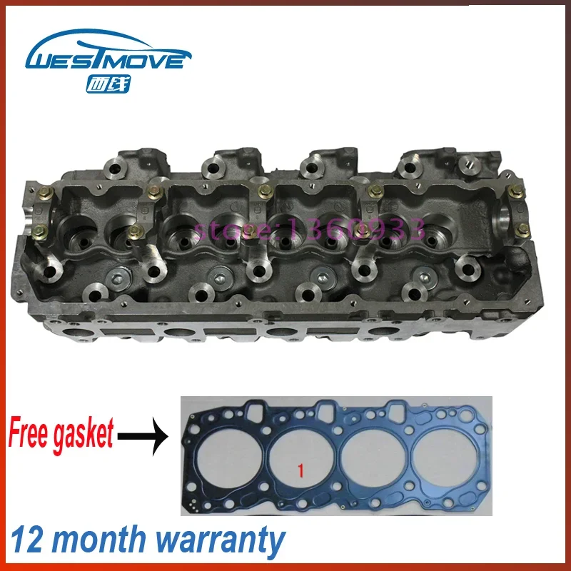 رأس الأسطوانة لتويوتا لاند كروزر 4 رانر Hi-Lux 2982CC 3.0 TD 8V 2000- المحرك: 1KZ 1KZTE 1KZ-TE 11101-69175 908782 #4