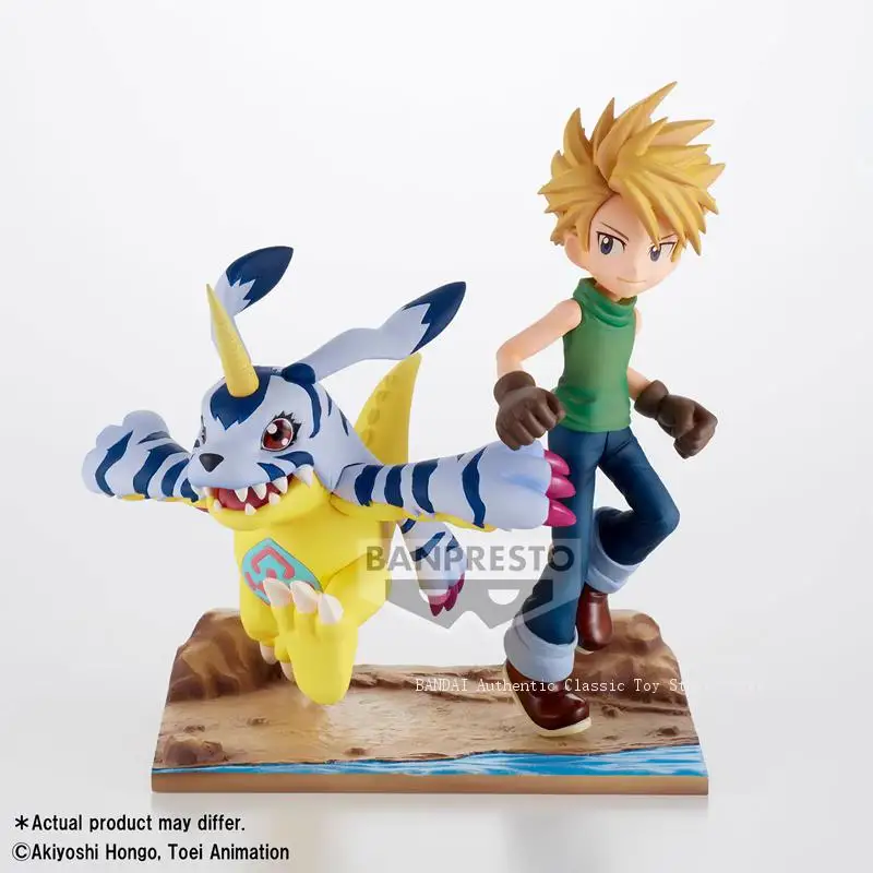 Anime Banpresto Digimon figura de aventura Yagami Taichi Ishida Yamato Yagami Hikari Takaishi Takeru modelo de acción juguetes de PVC regalos