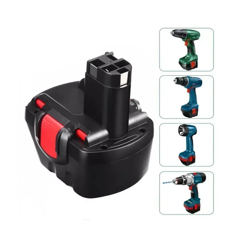 Replace Bosch 12V 12800mAh rechargeable power tool battery GSR 12V AHS GSB GSR 12VE-2 BAT043 BAT045 BAT046 BAT049 BAT120 BAT139